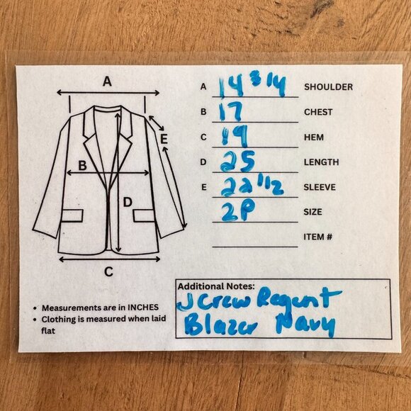 J Crew Petite Wool Regent Blazer Navy - Picture 12 of 12